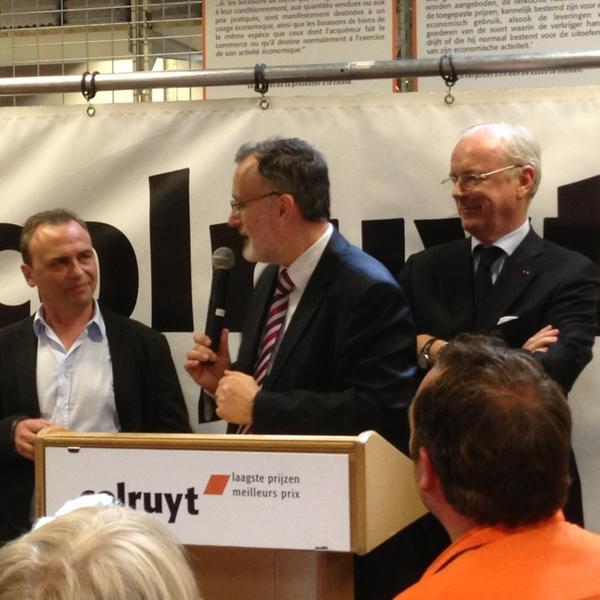 Photo taken at Colruyt by David V. on 6/4/2013