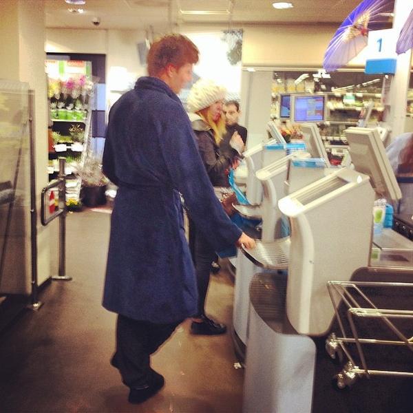 Photo taken at Albert Heijn by Ariel E. on 3/10/2014