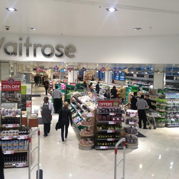 Photo taken at Waitrose by Lunita on 9/13/2013-英国伦敦牧人布什购物中心 Photo taken at Waitrose by Lunita on 9/13/2013