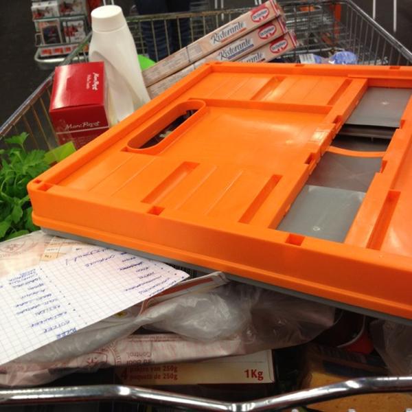 Photo taken at Colruyt by Bert on 10/5/2012