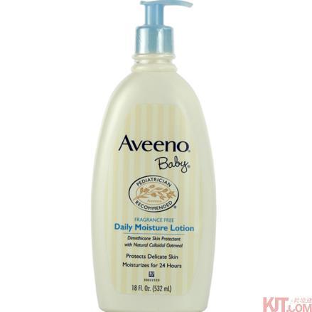 美国进口婴儿保湿乳液-Aveeno Baby宝宝婴儿燕麦全天候保湿乳液532ml