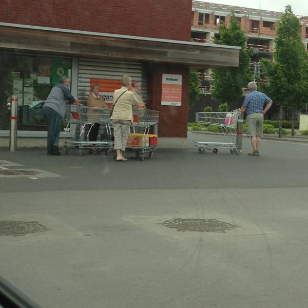 Photo taken at Colruyt by Lenny C. on 6/13/2013