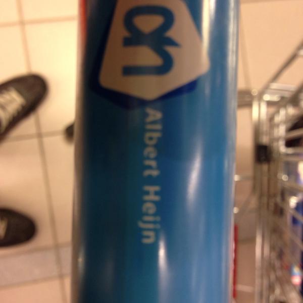 Photo taken at Albert Heijn by Laurens V. on 2/8/2014