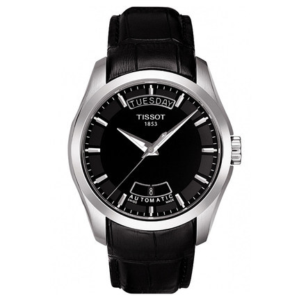 瑞士手表 天梭男表 手表男 机械表  皮带表  T035.407.16.051.00