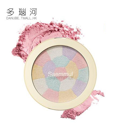 The Saem得鲜五彩腮红高光阴影粉 花蜜多彩提亮持久自然修容 The Saem得鲜五彩腮红高光阴影粉 花蜜多彩提亮持久自然修容