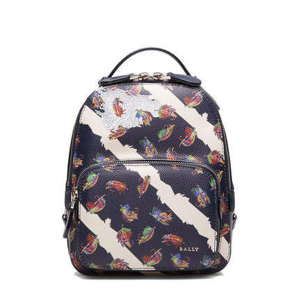 正品直邮Bally巴利2016新款女包小牛皮双肩包000000006203529001