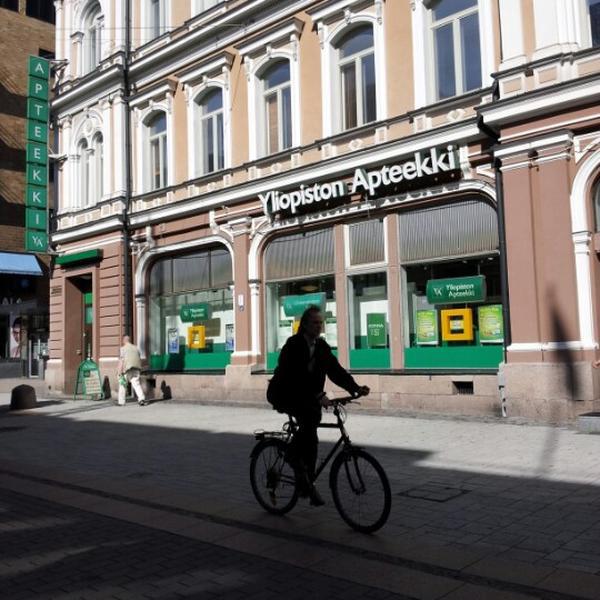 Photo taken at Yliopiston apteekki by Rami ?. on 8/5/2012