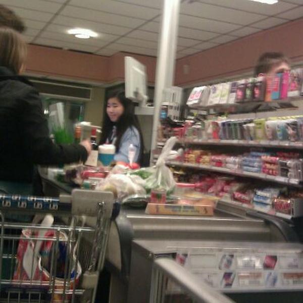 Photo taken at Albert Heijn by Mark B. on 11/12/2011