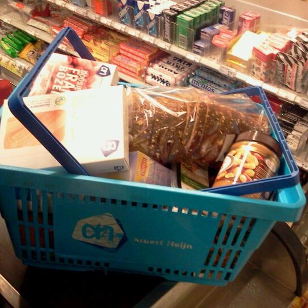 Photo taken at Albert Heijn by Tim Z. on 10/12/2012