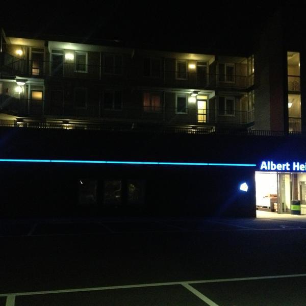 Photo taken at Albert Heijn by Petra V. on 1/7/2014