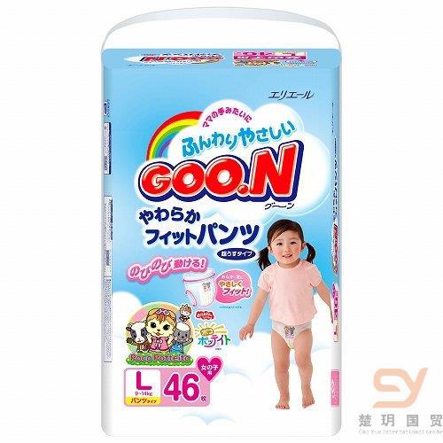 日本进口女拉拉裤-大王 女拉拉裤 标准装 L46