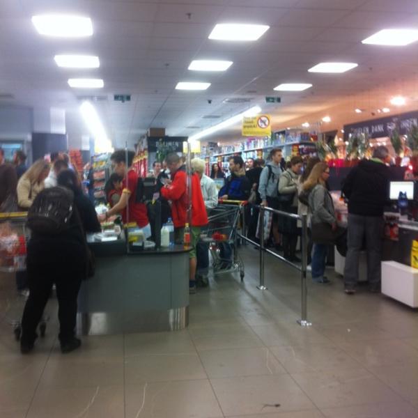 Photo taken at BILLA by Vera W. on 5/13/2012