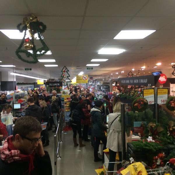 Photo taken at BILLA by Christoph M. on 11/1/2014