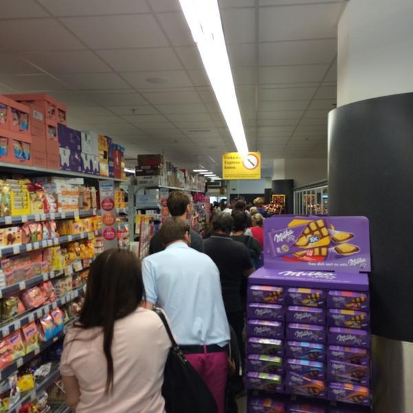 Photo taken at BILLA by Pieter V. on 6/19/2014