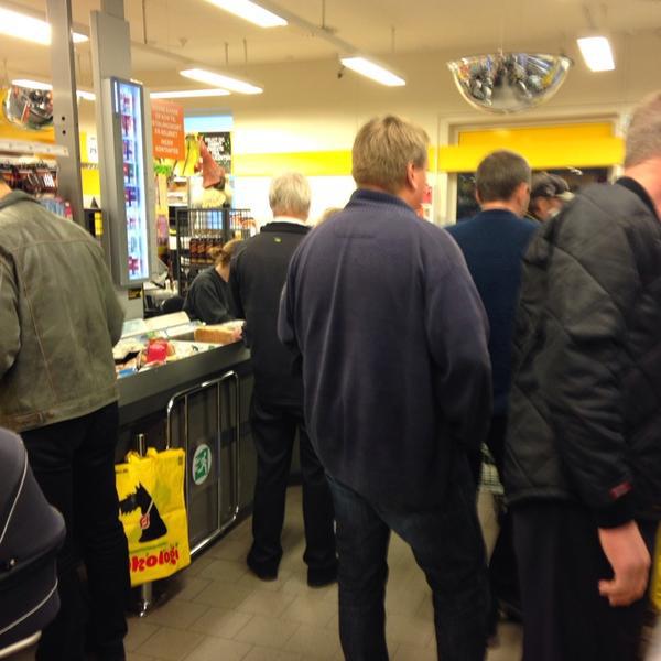 Photo taken at Netto - Sydfrontvej by Søren P. on 10/23/2013