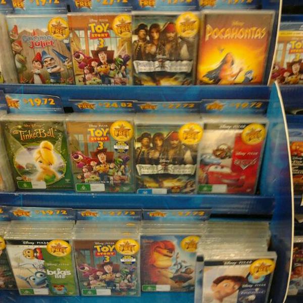 Photo taken at Big W by Sean S. on 3/10/2012