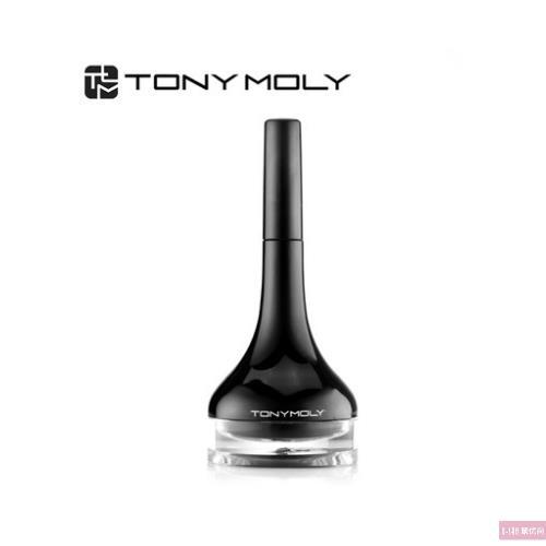 韩国 TONYMOLY/托尼魅力 魔法森林 明眸眼线膏 防水 不晕染 黑色 带眼线膏刷 4g
