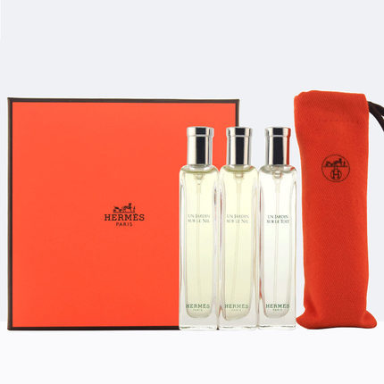 Hermes/爱马仕 尼罗河花园屋顶花园女士淡香水持久15ml礼盒套装