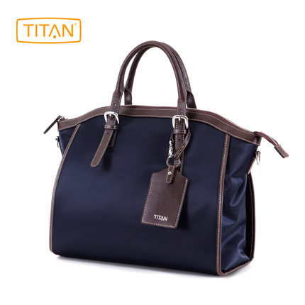 TITAN曼哈顿系列进口尼龙牛皮附吊牌单肩包369482-01-04-83 TITAN曼哈顿系列进口尼龙牛皮附吊牌单肩包369482-01-04-83