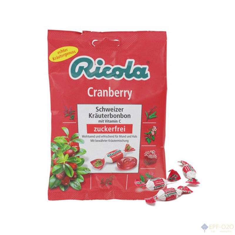 Ricola利口乐 蔓越莓润喉糖 无糖 75g Ricola利口乐 蔓越莓润喉糖 无糖 75g