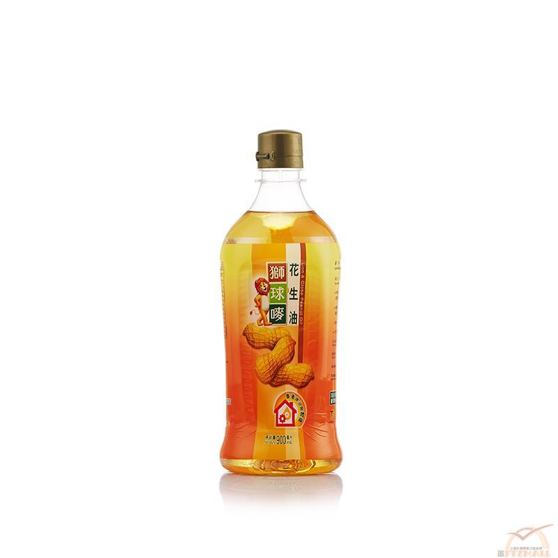 香港进口花生油-Lion Globe Brand狮球唛 花生油 900mL瓶