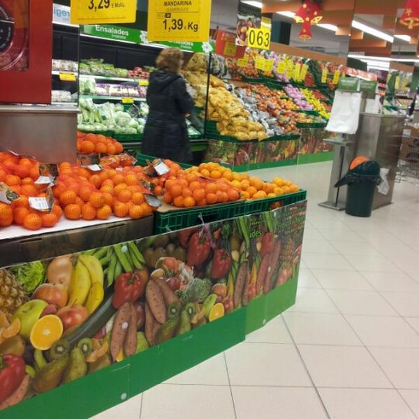 Photo taken at Mercadona by Pedro N. on 12/28/2012