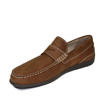 ecco爱步男鞋豆豆鞋真皮套脚单鞋2016春夏新款英国直邮570944