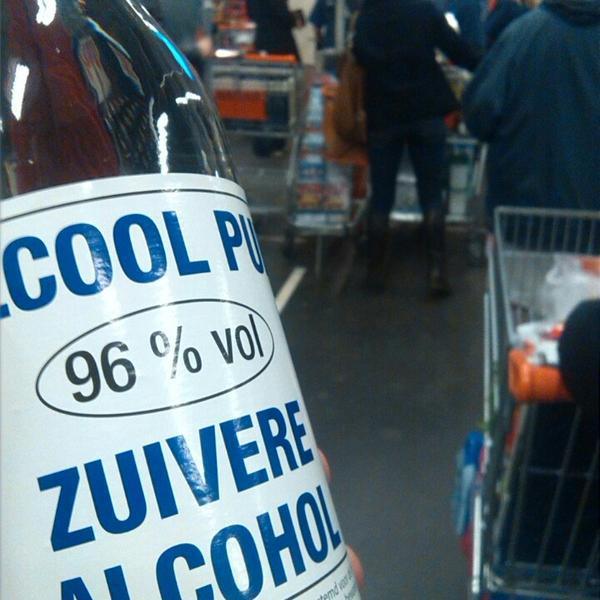 Photo taken at Colruyt by Jim C. on 12/21/2013