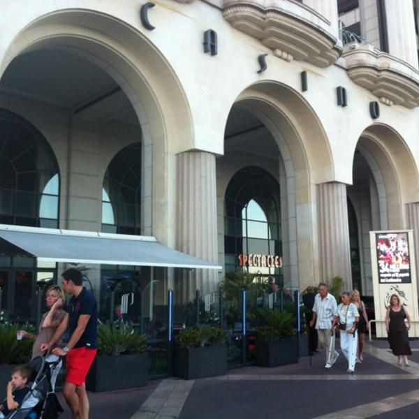 Photo taken at Casino Partouche Palais de la Mediterranée by Laurens A. on 7/15/2012