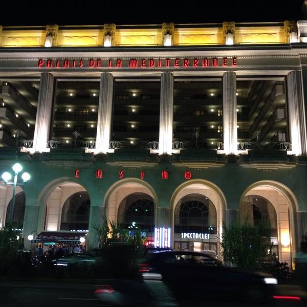 Photo taken at Casino Partouche Palais de la Mediterranée by Taras O. on 7/1/2014