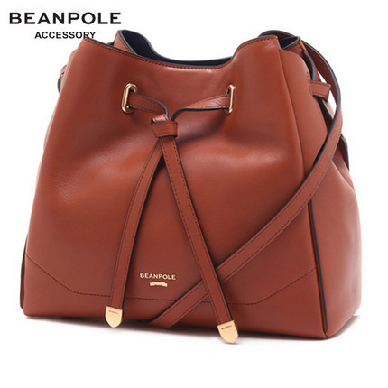 韩国三星BEANPOLEACC滨波 2015新款时尚个性牛皮高档女士斜挎包