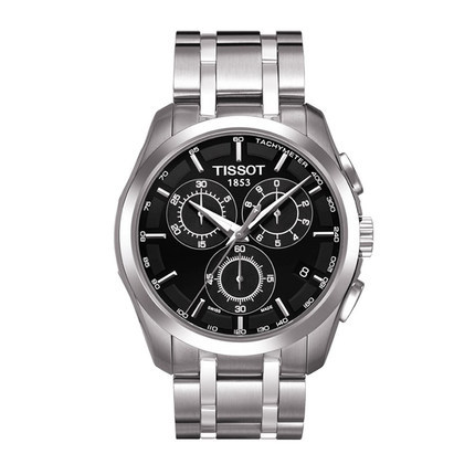【香港直邮】TISSOT天梭 库图石英钢带男表T035.617.11.051.00