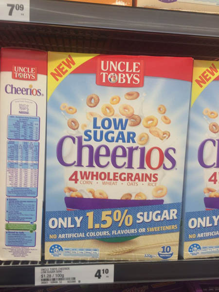 Uncle Tobys早餐谷物