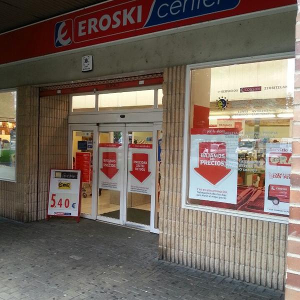 Photo taken at Eroski Center by Juan Pablo V. on 6/20/2013