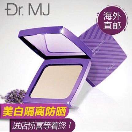 Dr.MJ茉莉四4色压缩蜜粉饼10g遮瑕定妆补妆保湿控油提亮肤色