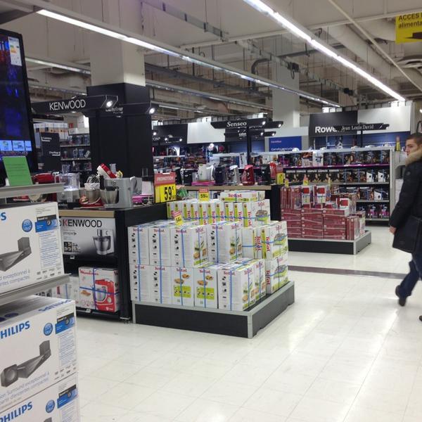 Photo taken at Carrefour by Eric C. on 1/29/2013