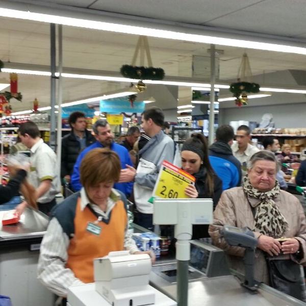 Photo taken at Mercadona by Albert S. on 11/30/2013