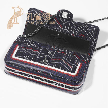 Chanel/香奈儿chanel女包16春款软呢口盖单肩包A01112Y60690MC043 Chanel/香奈儿chanel女包16春款软呢口盖单肩包A01112Y60690MC043