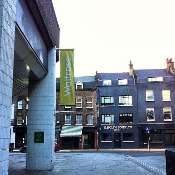 Photo taken at Waitrose by Joon Ian W. on 11/10/2013-英国伦敦巴比肯樱桃树步行中心 Photo taken at Waitrose by Joon Ian W. on 11/10/2013