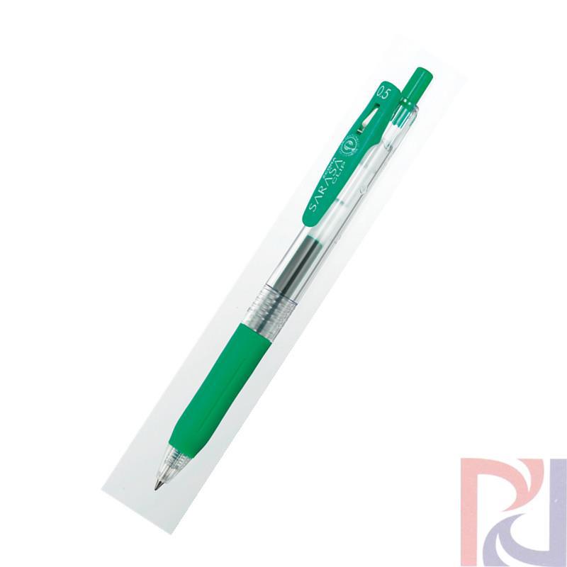 日本原装 斑马Zebra SARASA CLIP多彩中性笔JJ15/0.5mm 绿色(绿色) 日本原装 斑马Zebra SARASA CLIP多彩中性笔JJ15/0.5mm 绿色(绿色)