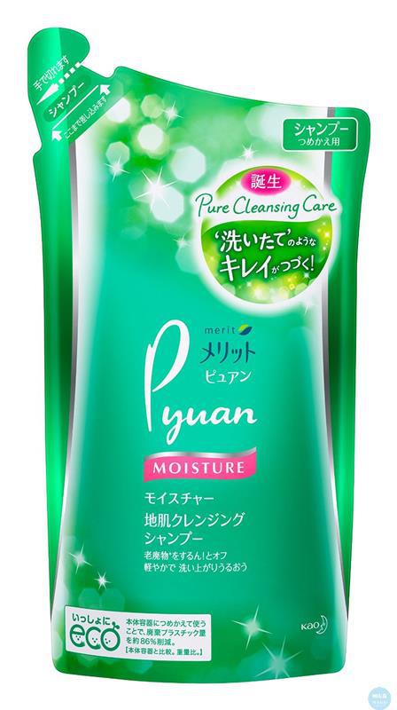 Kao花王 meritPYUAN无硅护发洗发膏洗发水 375ml 替换装 滋养型舒缓头皮 保湿头发 Kao花王 meritPYUAN无硅护发洗发膏洗发水 375ml 替换装 滋养型舒缓头皮 保湿头发