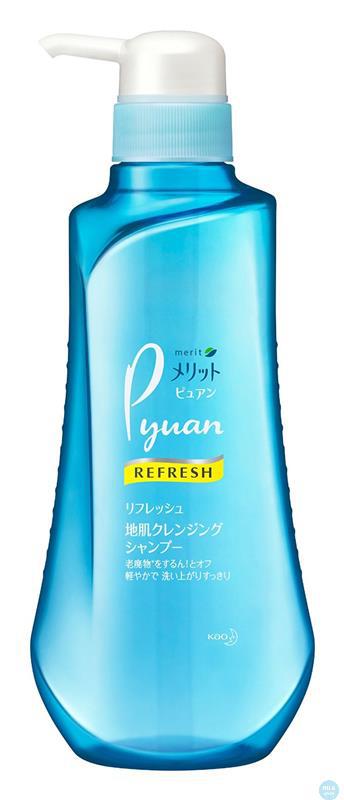 Kao花王 meritPYUAN无硅护发洗发膏洗发水 470ml 蓝瓶 水清爽型 舒缓头皮 Kao花王 meritPYUAN无硅护发洗发膏洗发水 470ml 蓝瓶 水清爽型 舒缓头皮