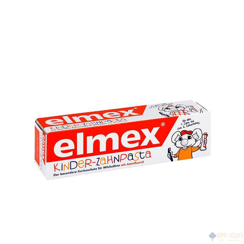 elmex 婴儿牙膏 初生儿-6岁 50ml