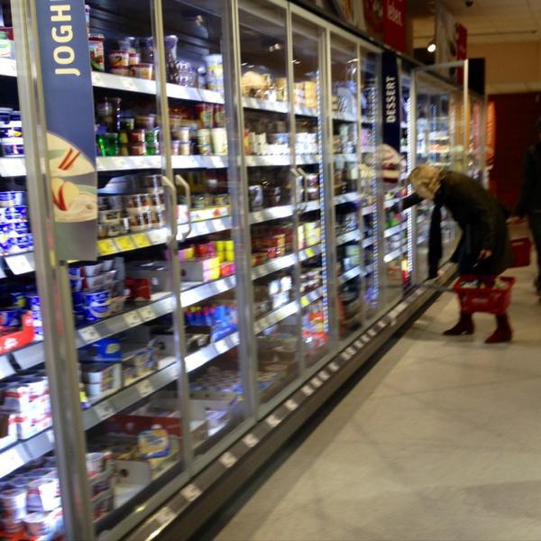 Photo taken at REWE Ziegler by Thorsten S. on 10/1/2013