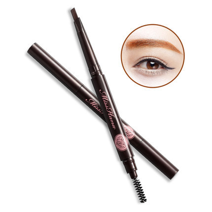 台湾Miss hana花娜小姐 免削式可旋转眉笔 眉胶笔 附眉刷叐防水