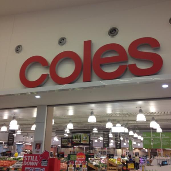 Photo taken at Coles by Belinda W. on 3/2/2012