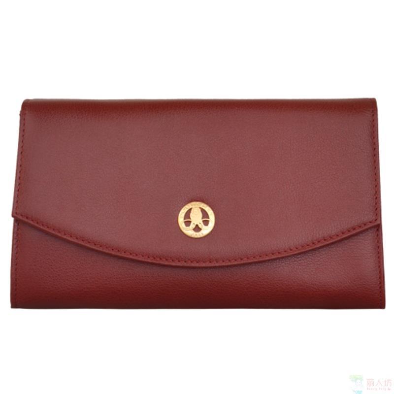 POURCHET 法国宝榭Auteuil系列 手拿包 胭脂红 513 POURCHET 法国宝榭Auteuil系列 手拿包 胭脂红 513