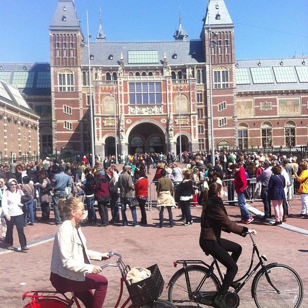 Photo taken at Rijksmuseum by Marlin B. on 5/1/2013