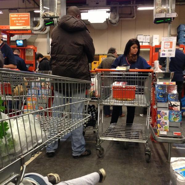 Photo taken at Colruyt by Nicolas O. on 1/26/2013