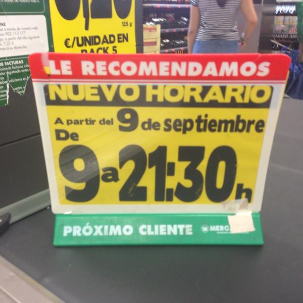 Photo taken at Mercadona by Juan Antonio P. on 9/5/2013